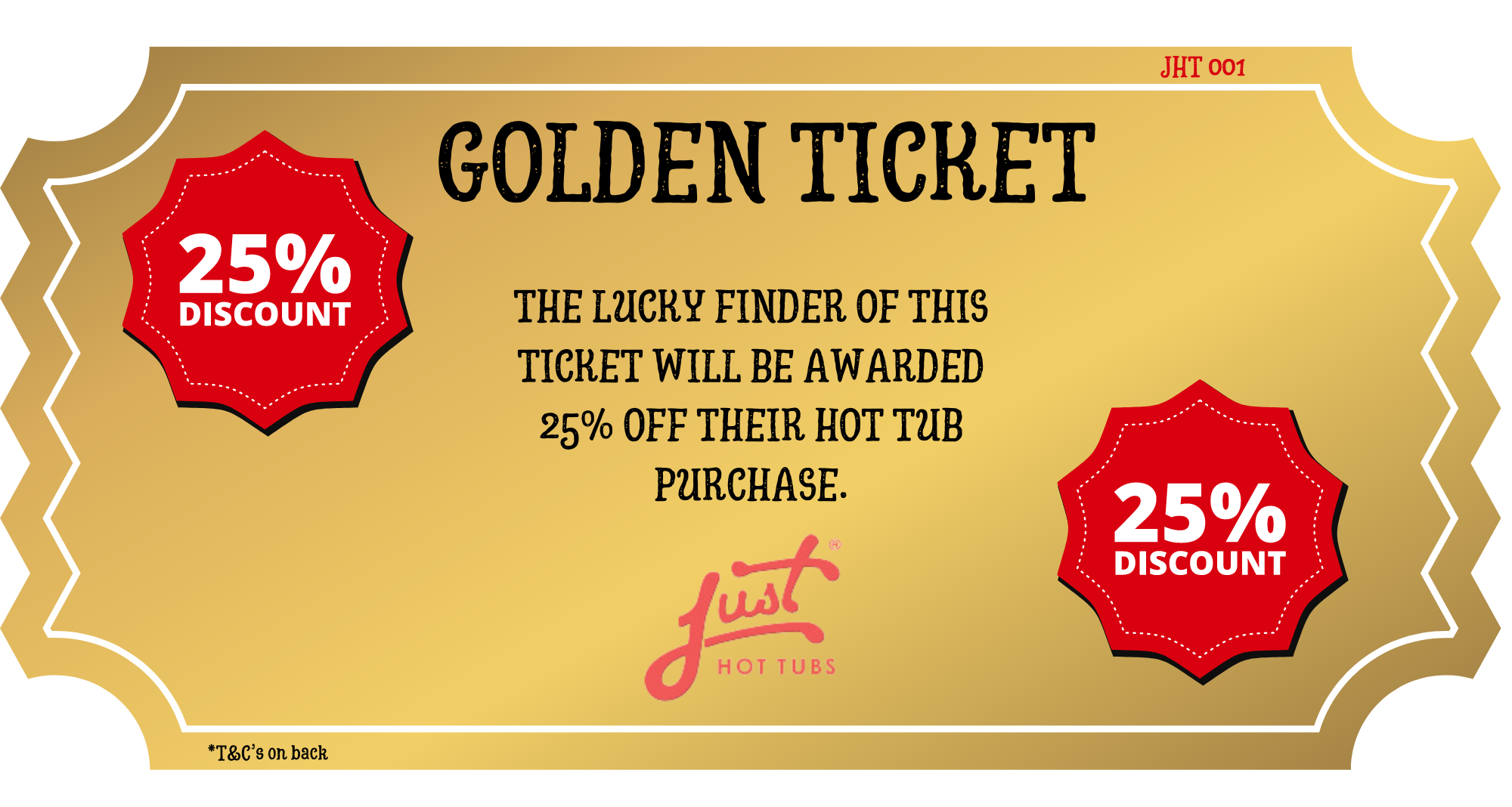 Golden Ticket Offer